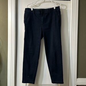 Torrid Studio Cropped Denim Dress Pants